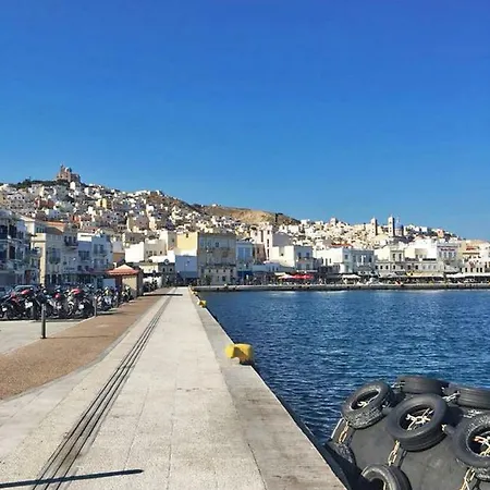 Traditional Cycladic In Posidonia Syros וילה